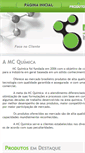Mobile Screenshot of mcquimica.com.br